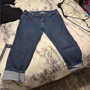 Liz Claiborne Dark Blue Boyfriend Jeans